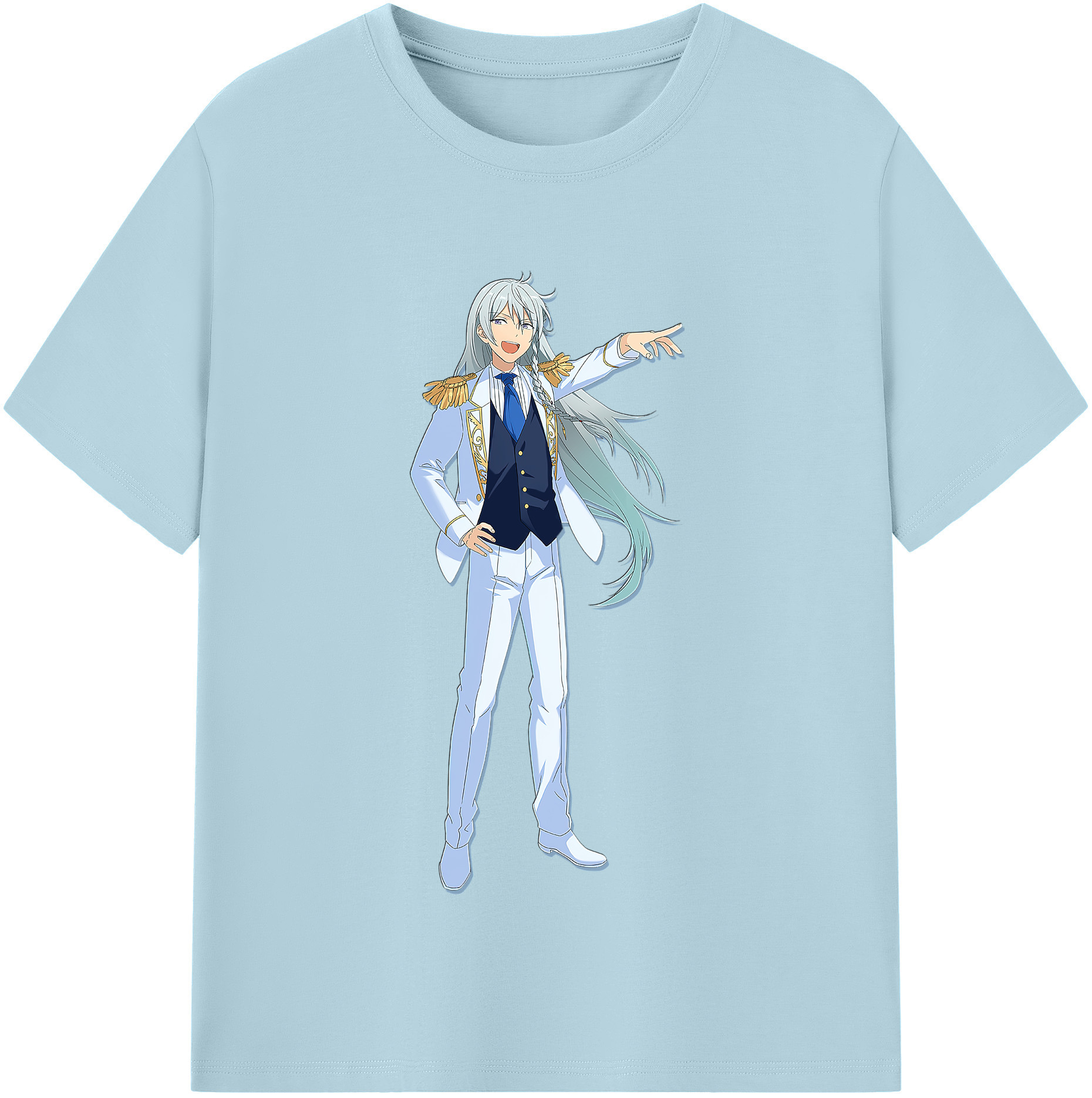 （画像用） あんさんぶるスターズ! Ensemble Stars 綿100％半袖Tシャツ（フロントプリント）